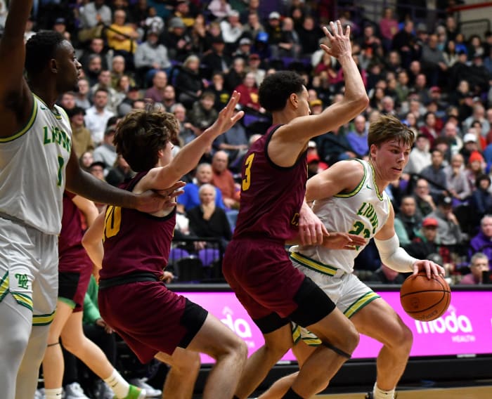 West Linn Central Catholic 6A Oregon boys basketball quarterfinal Taylor Balkom 12
